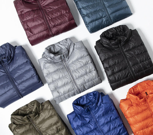 แจ็คเก็ตขนเป็ดมีฮู้ดสำหรับผู้ชาย, เสื้อกันหนาวขนเป็ดกันหนาว - Product Image 1