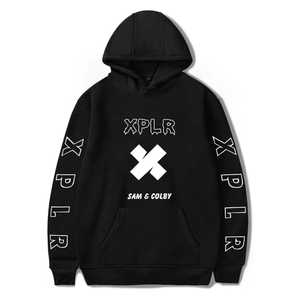 Mens Womens Hoody <span class=keywords><strong>Sam</strong></span> Và Colby In Áo Hoodie Jumper Giản Dị Mới - Product Image 1