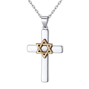 High Quality Italy Fashion Jewelry Pendant Celtic Cross Silver Plated Silver Jewelry Stainless Steel Necklace Men - Product Image 6