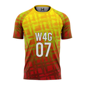 Nouveaux maillots de football personnalisés pour hommes, sublimés, 100% polyester, respirants, écologiques, légers, à séchage rapide - Product Image 5