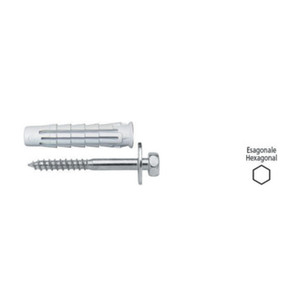 Sc Elematic Tassello T6/Vte R 12x60 Con Vite 5 Pz - Product Image 1