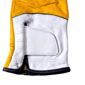 ถุงมือหนังแกะคาเบรตต้าระดับพรีเมียมสำหรับกอล์ฟ |   ถุงมือผู้ชาย Pro Feel Performance Grip |   อุปกรณ์กอล์ฟแบบสองสีที่ระบายอากาศได้ดีและปรับแต่งได้ - Product Image 3