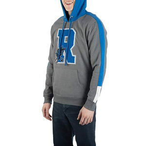 Sudadera con capucha de moda para hombre 100% algodón ajuste extragrande con logotipo bordado personalizado - Product Image 3