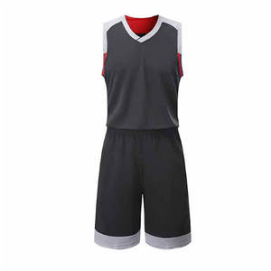 Uniforme de basket-ball pour les jeux en salle et en plein air, uniforme de basket-ball athlétique tendance pour hommes - Product Image 1