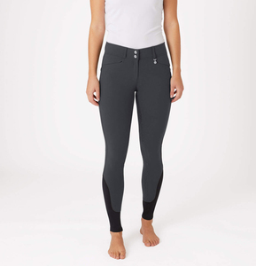 Nuevos pantalones cómodos de ajuste completo para mujer para ecuestre y silicona para mallas personalizadas de manga larga - Product Image 1