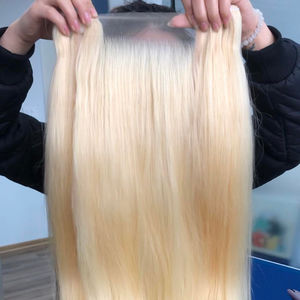 Toutes les tailles 2x6 4x4 5x5 HD fermeture en dentelle super mince 613 couleur HD fermeture en dentelle Genius trame vendeur en gros usine du Vietnam - Product Image 2