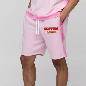 กางเกงขาสั้นสำหรับผู้ชายผ้าฝ้าย100% ซักได้ระบายอากาศได้ดีพิมพ์โลโก้3D พัฟตามสั่ง - Product Image 1