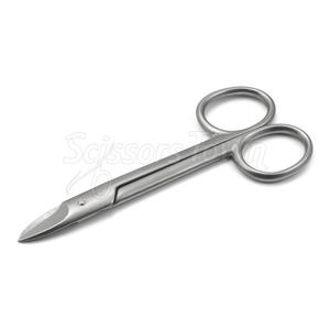 Ciseaux à cuticules ergonomiques avec logo personnalisé et embouts de précision pour techniciens d'ongles professionnels - Product Image 3