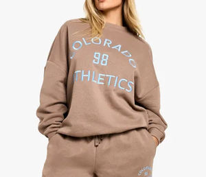 Ensemble de survêtement et de pantalon de jogging ample pour femmes, très vendu, de haute qualité, pour l'hiver, 2 pièces, vêtements de détente - Product Image 4