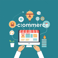 Sitio Web de comercio electrónico de varios proveedores Servicios de desarrollo del mercado Tienda Web en línea para vender productos Optimizado para SEO y visibilidad