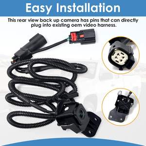 Cámara de visión trasera apta para Chevy Silverado GMC Sierra <span class=keywords><strong>2011</strong></span> 2012 2013 OE #20837341 20986601 23146157 - Product Image 4