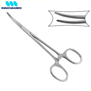 Pinzas hemostáticas Kelly rectas y curvas de 18 cm, de la mejor calidad, para cirugía, de INNOVAMED, al por mayor. - Product Image 5