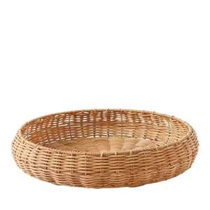 Handcrafted & Decorative Design Rattan Weaving Serving Round Tray Latest Design Serving Tray <b>Restaurant</b> and <b>Hotel</b> <b>Supplies</b> - Product Image 5