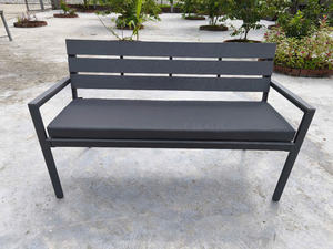 <b>Outdoor</b> Garden <b>Wooden</b> <b>Bench</b> Chair For 2 Persons <b>Outdoor</b> Back <b>Bench</b> Furniture For Garden Park - Product Image 4