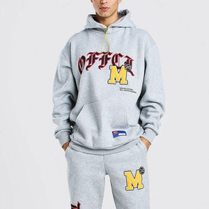 Meilleures ventes Survêtement de sérigraphie de style décontracté pour hommes Streetwear d'hiver au prix de gros - Product Image 4