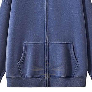 Vente en gros de service OEM Sweats à capuche délavés à l'acide pour hommes Dernier modèle Fabriqué au Pakistan Sweats à capuche délavés à l'acide - Product Image 3