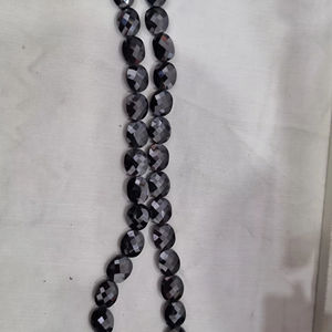 Cuentas de diamantes facetados de fantasía de moissanita negra - Product Image 2