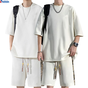 Nouvel Arrivage Ensemble Short Jogger Personnalisé Grande Taille pour Hommes Confortable et Respirant Unisexe avec Logo Personnalisé en Coton - Product Image 5