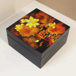 Caja de baratija de joyería lacada superventas cajas de laca de la más alta calidad para guardar joyas - Product Image 1