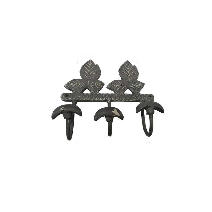Set Of 3 Wall Hook Metal Wall Key And Clothes Hanging Anchor Shape Brass Hook Multi Function Wall Mount Rack Clothes