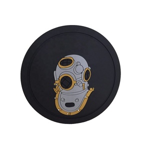 แผ่นปะผ้าพีวีซีคุณภาพเยี่ยม ผ้าทวิลล์ ป้ายซิลิโคนนูน 3 มิติ แบบกำหนดเอง สำหรับเครื่องประดับเสื้อผ้า ป้ายโลโก้ยางนิ่ม แผ่นปะพีวีซี - Product Image 1