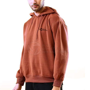 Sudadera con Capucha de Algodón para Hombre, Estilo Urbano, Marca 2026, Lisa, Sin Cordones, Talla Grande, Gruesa, Diseño Personalizado - Product Image 6