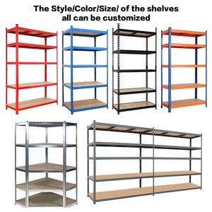 Étagère en acier à 5 niveaux, montage sans outil, capacité de charge 875 kg, 40x90x180 cm, pour <span class=keywords><strong>garage</strong></span> ou remise - Product Image 2