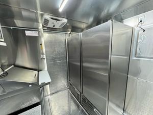 Cheap High Quality Mobile Fast Food Truck Cheap Price Drivable <b>Cargo</b> <b>Trailer</b> 45m Full Kitchen Snack Aluminum Material - Product Image 5