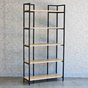DRACO 5-Tier <b>Bookshelf</b> KS68226 80x32x160cm Standing Type Plywood Organizer for Living Room or Office - Product Image 5