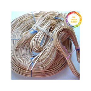 Bandes de pelage en rotin lisse pour meubles artisanaux, reliure de bord d'armoire et projets de tissage décoratif - Product Image 2