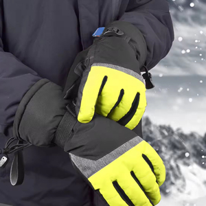 Gants de snowboard chauffants imperméables pour l'hiver, vente en gros, gants chauffants pour hommes, gants de ski, OEM personnalisé, vente en gros - Product Image 3