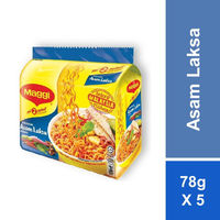 2026 for for Asam Laksa Instant Noodles Hot Selling Malaysia Wheat Flour Tangy Spicy Fish-Based Zing Taste HALAL Certified