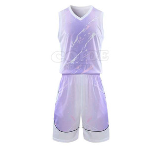 Uniforme de basket-ball léger et confortable, faible MOQ, prix bas, taille personnalisée, uniforme de basket-ball pour hommes - Product Image 1