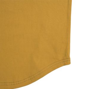 Camiseta Premium Ringer de algodón dorado antiguo | Camisa con dobladillo curvo de fraternidad para hombre con letras de chenilla bordadas | Ropa griega - Product Image 5