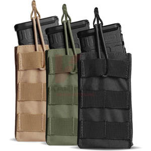 Vente en gros Paintball Sports Tactique Mag Pochettes MOLLE Compatible Porte-munitions universel Logo personnalisé OEM axé sur le client - Product Image 2