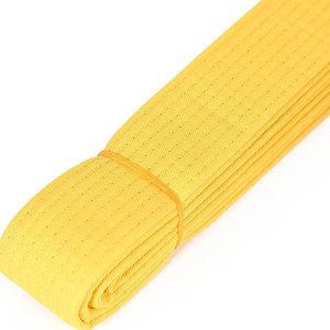 Cinturón de Taekwondo de algodón con logotipo personalizado unisex al por mayor equipo de artes marciales de alta calidad para Karate y Kendo logotipo impreso - Product Image 5