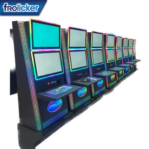 FRO FRO-022-43C Machine de jeu populaire verticale avec moniteur tactile incurvé 43" + 24" et boutons poussoirs, noir, 110V/220V - Product Image 3