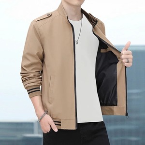 2025 New Solid Color Bomber <b>Jacket</b> <b>Men</b> Casual Slim Fit <b>Baseball</b> <b>Mens</b> <b>Jackets</b> New Autumn Fashion High Quality <b>Jackets</b> <b>for</b> <b>Men</b> - Product Image 3