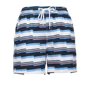 Custom Printed Graphic Logo Casual Fitness Beach Shorts Double <b>Layer</b> Sublimation Men's Swimming Short - Product Image 1