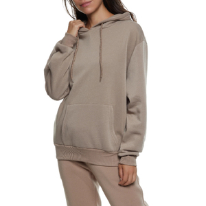 Expédition de marque et de logo personnalisée Super sweat à capuche vierge de haute qualité Sweat à capuche et sweat-shirt à capuche en coton pur pour femmes - Product Image 3