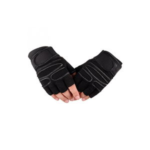 Gants d'haltérophilie rembourrés respirants confortables sangles de poignet antidérapantes réglables pour l'entraînement en salle de sport - Product Image 6
