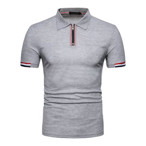 Polos de haute qualité pour hommes grande taille Polos en coton de haute qualité Slim pour hommes Fit Casual Polo Tee Shirt - Product Image 4