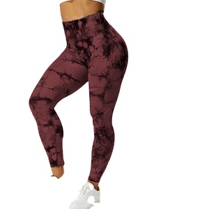 New 2025 Best Quality women's <b>tie</b> <b>dye</b> leggings with custom Design Printing quick dry sports wear women's <b>tie</b> <b>dye</b> leggings - Product Image 1
