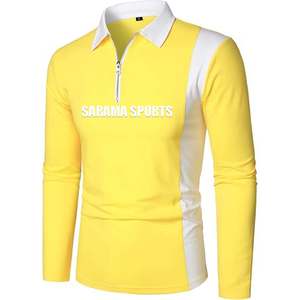 Polo más vendido de algodón logotipo personalizado en el pecho hombres mujeres Unisex diseñador de alta calidad polos - Product Image 2