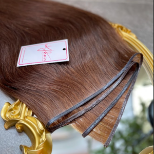 ผมต่อจากคนผมมนุษย์บริสุทธิ์จากเวียดนามผ้าเรียบเนียนเงางาม - Product Image 4
