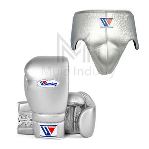 Guantes de Boxeo Profesionales de Alta Calidad Hechos a Medida, de Cuero Genuino, Nuevos, Transpirables, de Secado Rápido, para Artes Marciales - Product Image 5