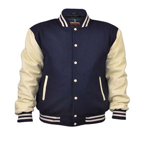 Chaqueta universitaria unisex personalizada para hombre, chaqueta de béisbol universitaria informal de alta calidad - Product Image 5