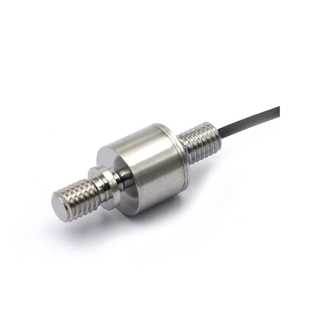 SCA106 In Line Threaded Force Sensor Miniature Tension and Compression Load Cell