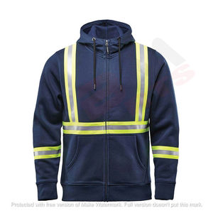 Sudaderas con capucha de alta visibilidad de suministro de fábrica Color personalizado Frente de alta visibilidad Ropa de trabajo de construcción Precio barato sudaderas con capucha personalizadas - Product Image 4