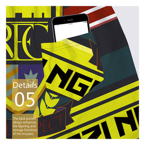 กางเกงขาสั้นระบายอากาศได้ดีสำหรับผู้ชายกางเกงขาสั้นฤดูร้อน - Product Image 4